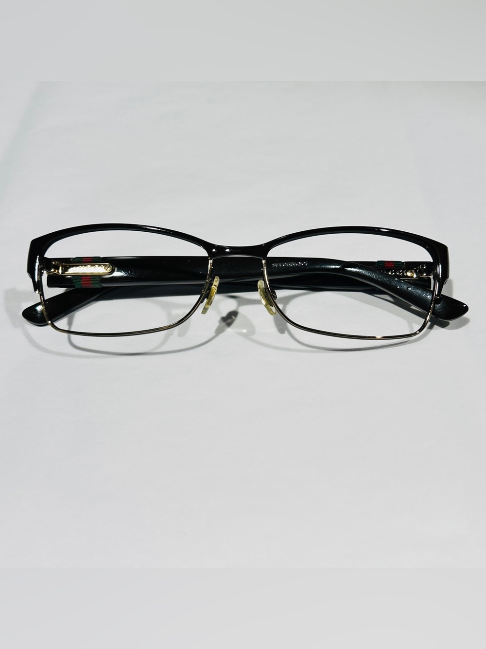 Gucci GG4244 Brown Gold Designer Eyeglass Frames RX Ready Italy